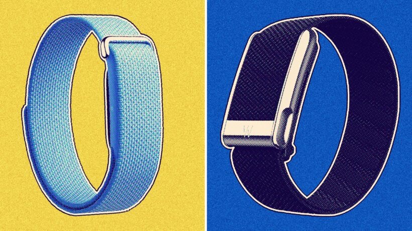 Fitbit Air vs WHOOP screenless fitness tracker comparison